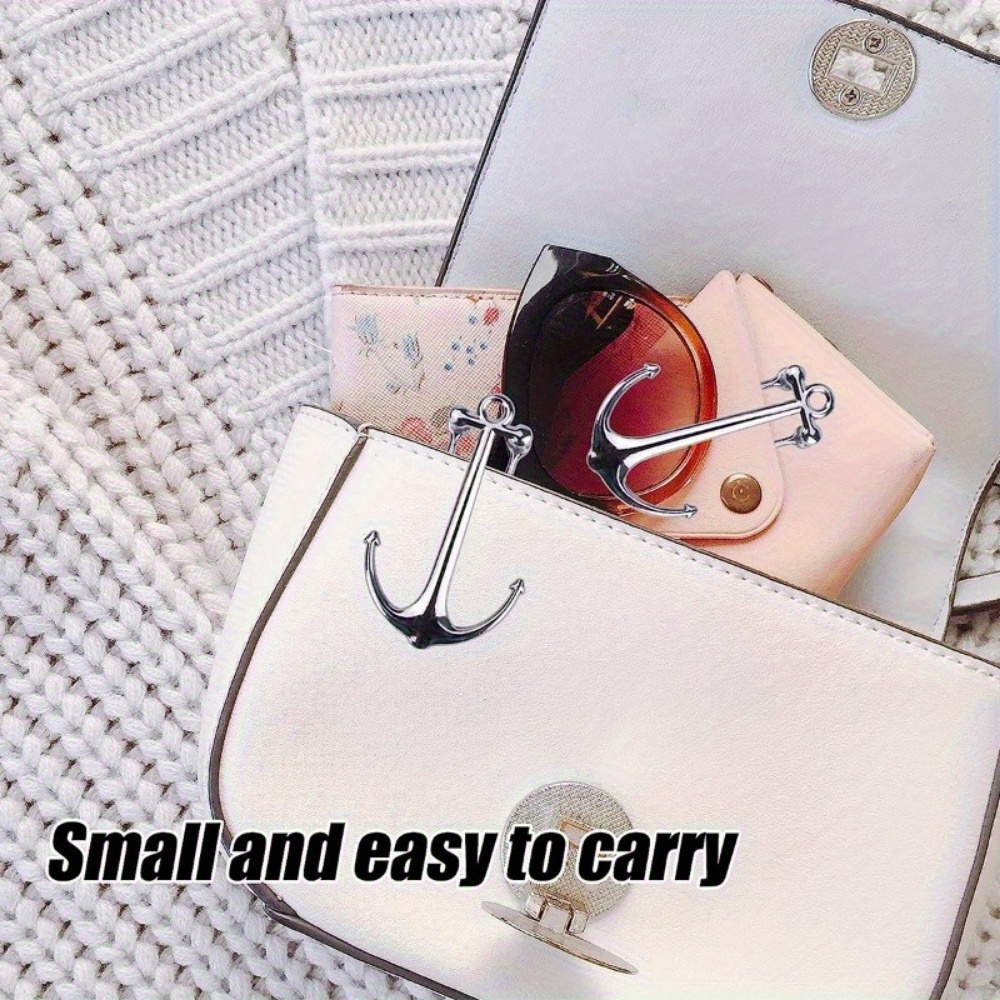 1pc Fashion Anchor Metal Bookmark - Durable Reader