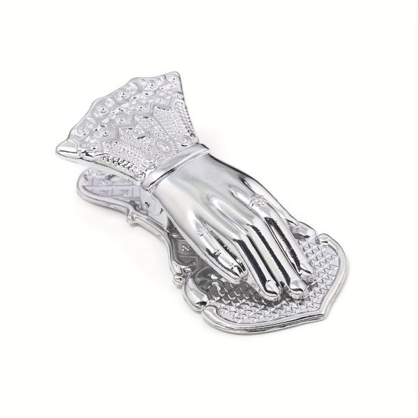 Fashionable Ladies' Hand Bookmark Clip, Notebook Clip, Creative Niche Exquisite Metal High-End Golden Hand Sleeve Posing Clip - Image 11