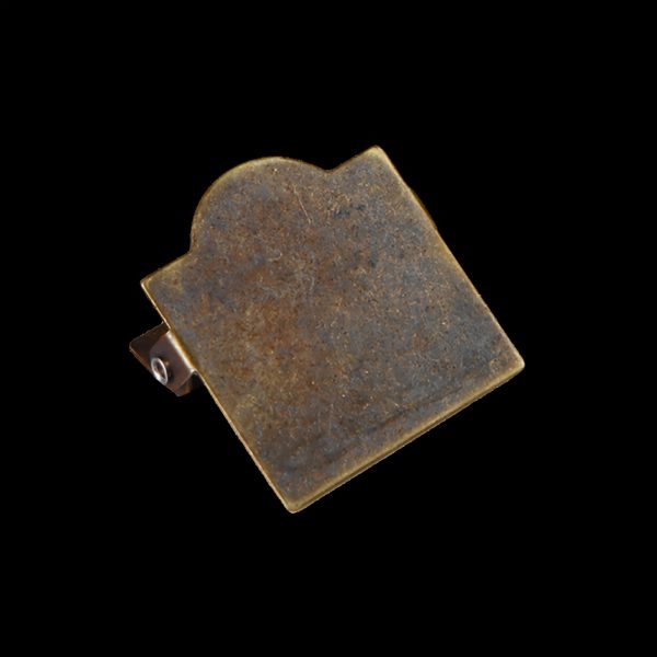 Vintage Metal File Folder, Bill Clip, Photo Clip, Note Clip, Student Office Document Organizer, TN Notebook Clip, Golden Binder Clip, Office Stationery Clip - Image 2