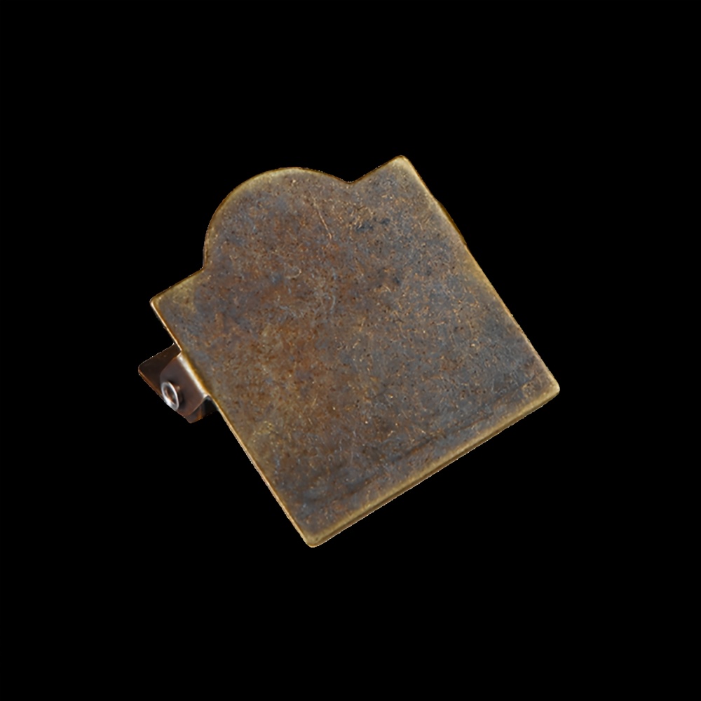 Vintage Metal File Folder, Bill Clip, Photo Clip, Note Clip, Student Office Document Organizer, TN Notebook Clip, Golden Binder Clip, Office Stationery Clip - Image 2