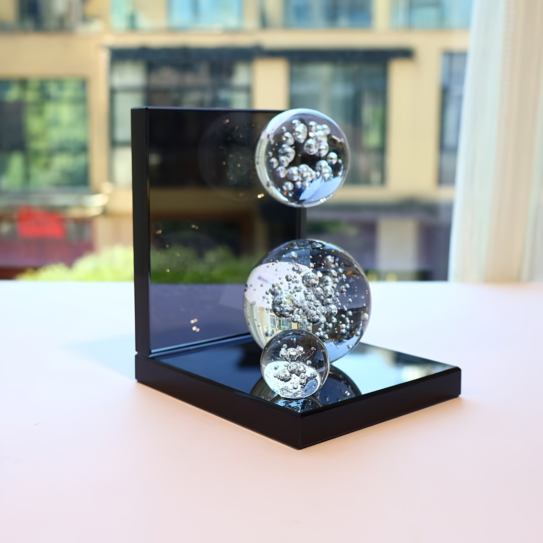 1pc Minimalist Modern Geometric Bookend, Elegantly Decorated, Uniquely Styled, and Ornately Adorned - Image 5