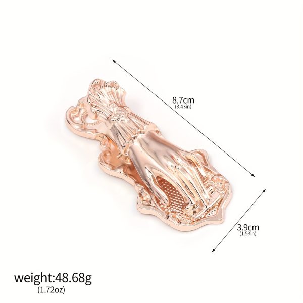 Bookmark, Noble Women's Hand Vintage Hand Shape Bookmark Clip Girl, Sister, Friend, Metal Plated Glove Swing Clip Men, Women, Love Doing Crafts Accounting - Image 7
