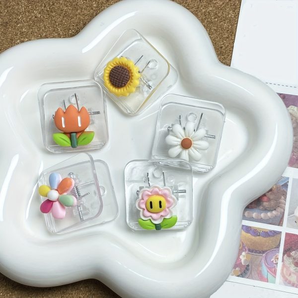 5pcs Cute Plastic Chip Bag Clips Sealing Food Clips Snack Bag Clips Photo Clips Binder Clips Paper Clamps Hinge Clips - Image 2