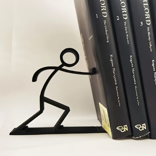 1pc Creative Easy Stickman Bookend - Image 2