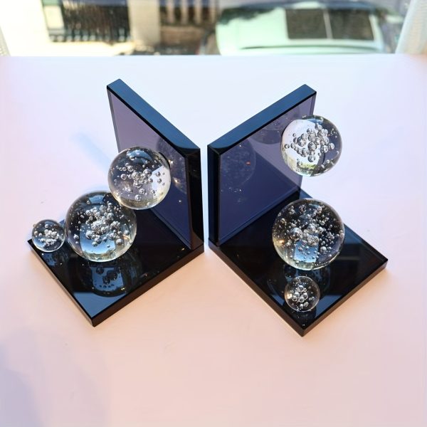 1pc Minimalist Modern Geometric Bookend, Elegantly Decorated, Uniquely Styled, and Ornately Adorned - Image 10