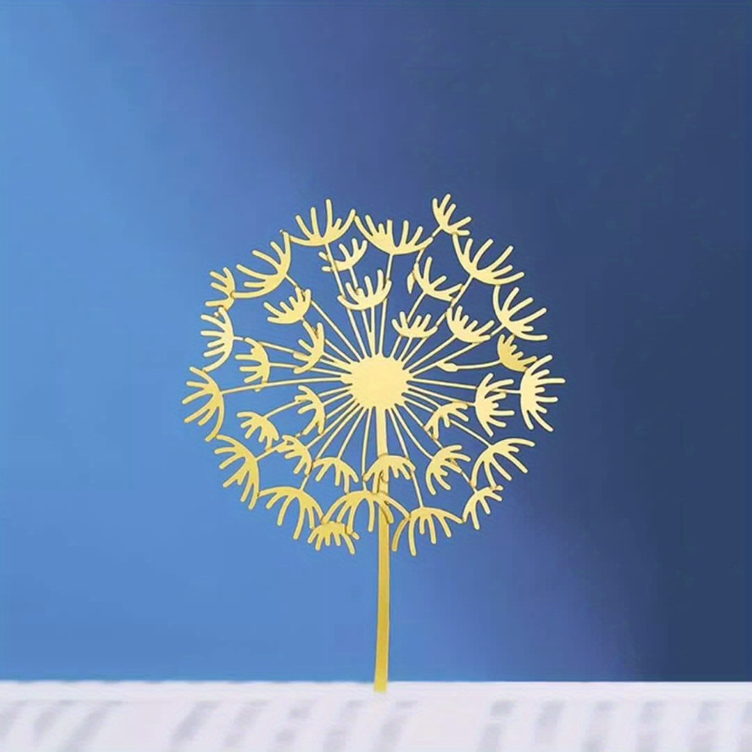 Classic Creative Dandelion Metal Bookmark - Exquisite Stainless Steel Hollow Design, with Tassel, Perfect Gift for Teachers, Classmates, Friends And Family, Very Suitable As a Souvenir - Image 7