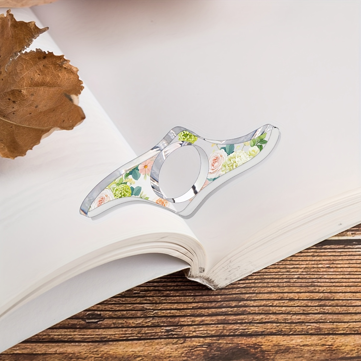 4 Acrylic Book Clip Holders, Thumb Grip, Ergonomic Reading Aid Tool for Marking Pages, Suitable for Students, Professionals, and Book Enthusiasts, Making It a Gift for Book Lovers - Image 4