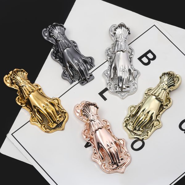 Bookmark, Noble Women's Hand Vintage Hand Shape Bookmark Clip Girl, Sister, Friend, Metal Plated Glove Swing Clip Men, Women, Love Doing Crafts Accounting - Image 4