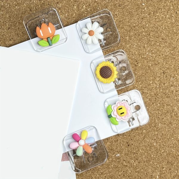 5pcs Cute Plastic Chip Bag Clips Sealing Food Clips Snack Bag Clips Photo Clips Binder Clips Paper Clamps Hinge Clips - Image 4