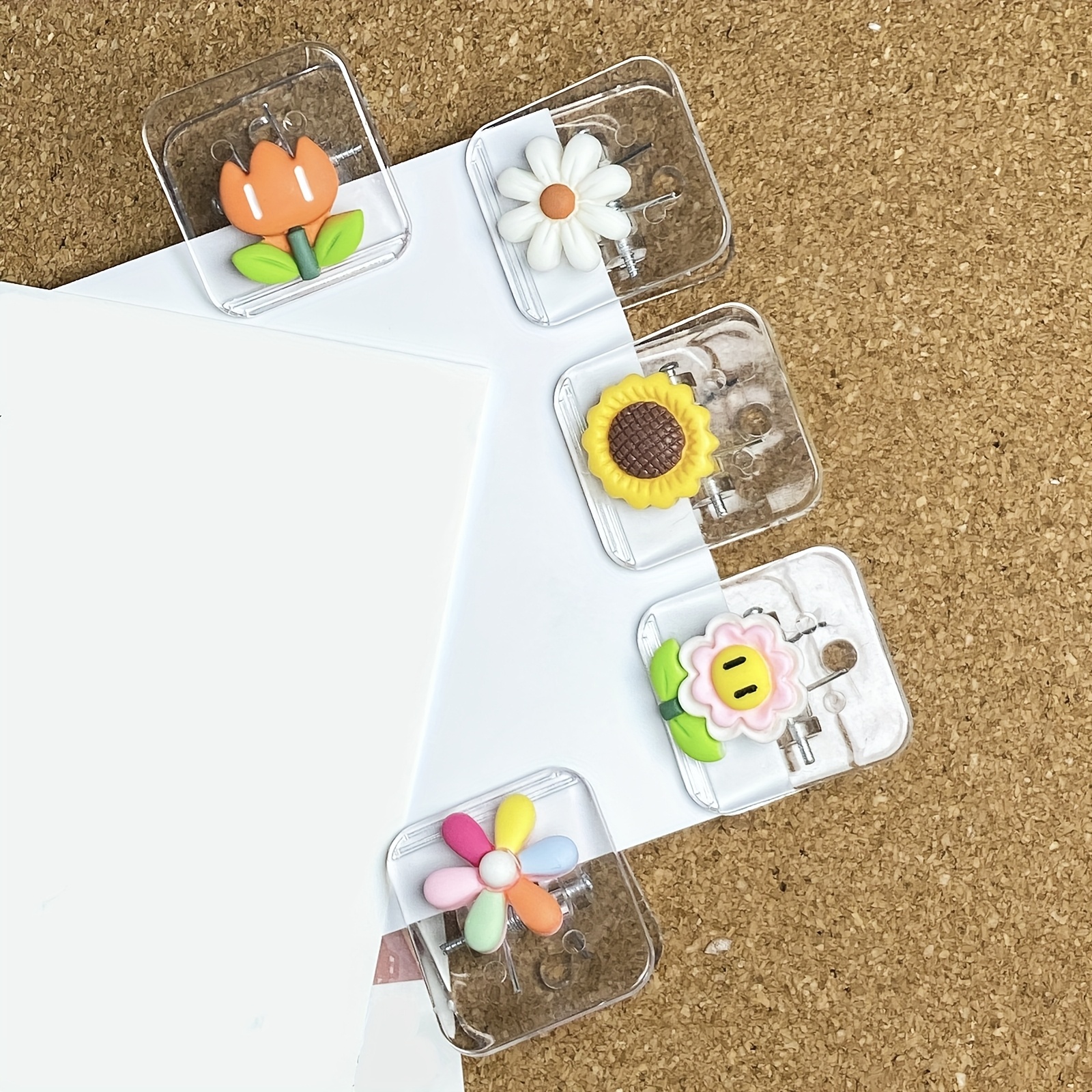 5pcs Cute Plastic Chip Bag Clips Sealing Food Clips Snack Bag Clips Photo Clips Binder Clips Paper Clamps Hinge Clips - Image 4