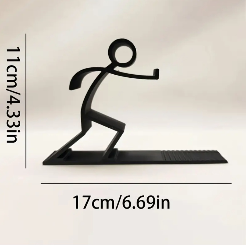 1pc Creative Easy Stickman Bookend - Image 5