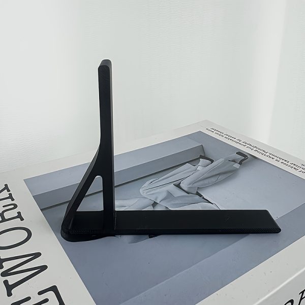1pc Heavy Plastic Minimalist Book Holder, L-shaped Modern Book Organizer, Home and Study Decoration Book Stand, Suitable for Bookshelves, Desktops, Offices and Study Rooms, Daily Office Supplies - Image 6