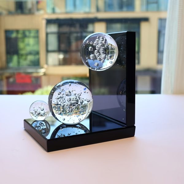 1pc Minimalist Modern Geometric Bookend, Elegantly Decorated, Uniquely Styled, and Ornately Adorned - Image 6