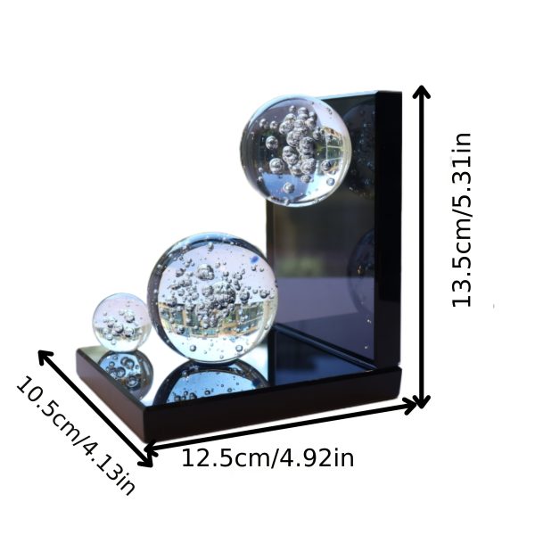 1pc Minimalist Modern Geometric Bookend, Elegantly Decorated, Uniquely Styled, and Ornately Adorned - Image 3