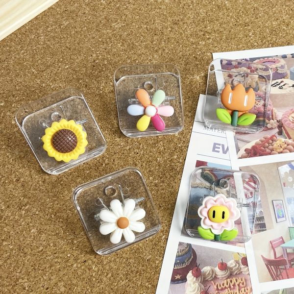 5pcs Cute Plastic Chip Bag Clips Sealing Food Clips Snack Bag Clips Photo Clips Binder Clips Paper Clamps Hinge Clips - Image 5