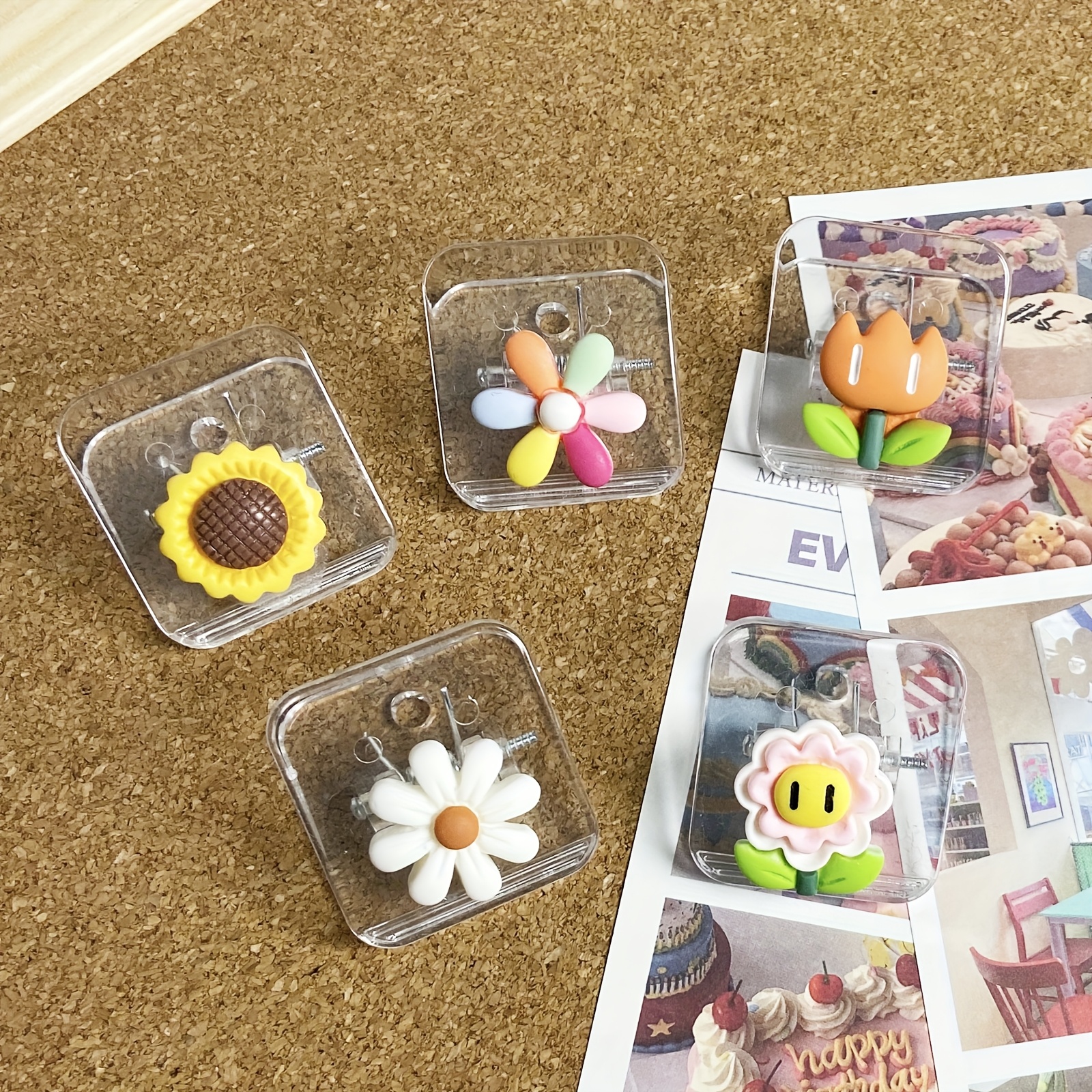 5pcs Cute Plastic Chip Bag Clips Sealing Food Clips Snack Bag Clips Photo Clips Binder Clips Paper Clamps Hinge Clips - Image 5